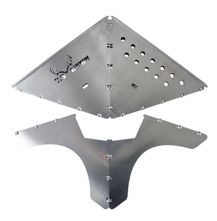 Winnerwell Flat Fire Pit Large Bundy Outdoors