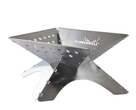 Winnerwell Flat Fire Pit Large Bundy Outdoors