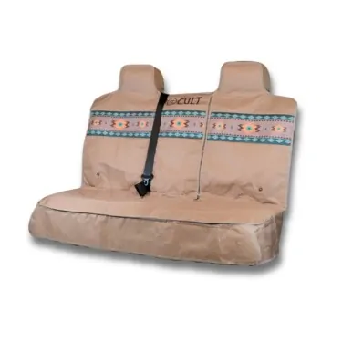 CULT Capa de Banco Traseiro Carro e Pickup AZTEC BROWN